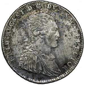Germany, Saxony, Friedrich August III, 1/3 Thaler Dresden 1791 IEC