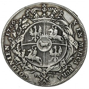 Poniatowski, Thaler 1766 FS