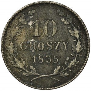 Free City of Krakau, 10 groszy 1835