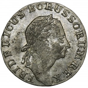 Kingdom of Prussia, Silesia, Friedrich II, 3 Kreuzer Breslau 1785 B
