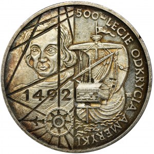 200.000 złotych 1992 500-lecie okrycia Ameryki