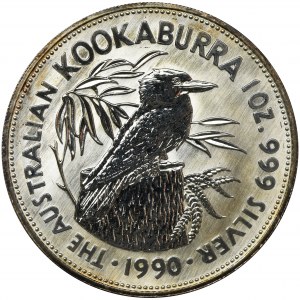 Australia, Elizabeth II, 5 Dollars 1990 - Kookaburra