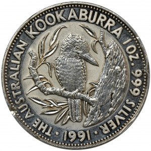 Australia, Elizabeth II, 5 Dollars 1991 - Kookaburra