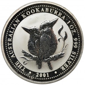 Australia, Elizabeth II, 1 Dollar 2001 - Kookaburra