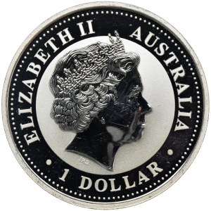Australia, Elizabeth II, 1 Dollar 2006 - Dog Year