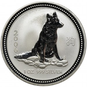 Australia, Elizabeth II, 1 Dollar 2006 - Dog Year