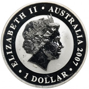 Australia, Elizabeth II, 1 Dollar 2007 - Koala