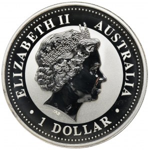 Australia, Elizabeth II, 1 Dollar 2009 - Kookaburra