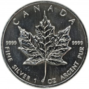 Canada, Elizabeth II, 5 Dollars 1997 - mapple leaf