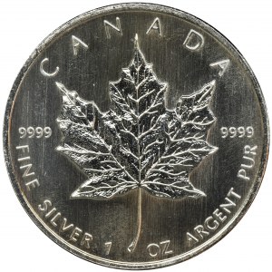 Canada, Elizabeth II, 5 Dollars 2007 - mapple leaf