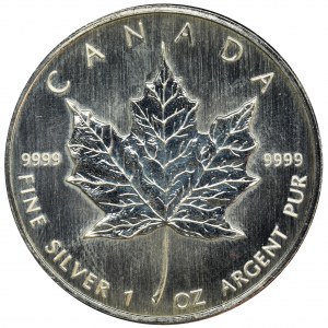 Canada, Elizabeth II, 5 Dollars 2008 - mapple leaf