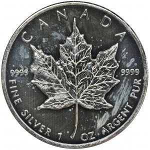 Canada, Elizabeth II, 5 Dollars 2009 - mapple leaf