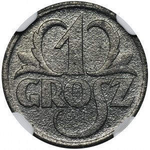 German Occupation, 1 Grosz 1939 - NGC MS64