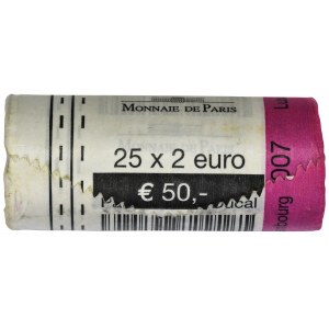 Bank roll, Luxembourg, 2 Euro 2007 (25 pcs.)