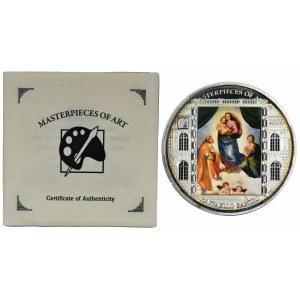 Cook Islands, Elizabeth, 20 Dollars 2009 - Sistine Madonna