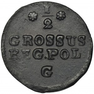 Poniatowski, Half Groschen Krakau 1767 G