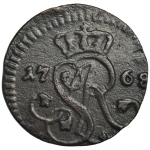 Poniatowski, Schilling Krakau 1768 G