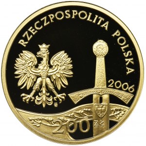 200 złotych 2006 Jeździec Piastowski