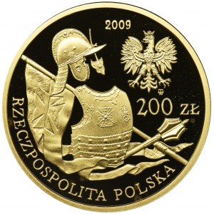 200 złotych 2009 Husarz XVII w.
