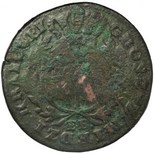 Dominial token, Poniatowski, Groschen Z MIEDZI KRAIOWEY Warsaw 1788 - countermark N 15