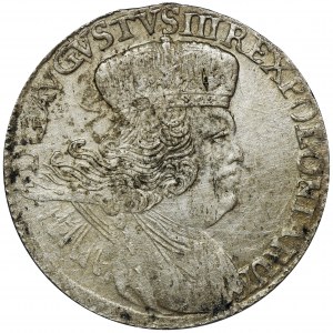 Augustus III of Poland, 8 Groschen Leipzig 1753