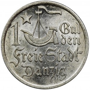 Free City of Danzig, 1 gulden 1923