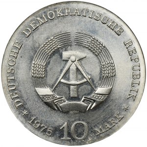 Germany, DDR, 10 Mark Berlin 1975 - Schweitzer