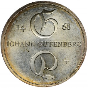 Germany, DDR, 10 Mark Berlin 1968 - Gutenberg