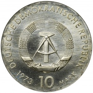 Germany, DDR, 10 Mark Berlin 1973 - Brecht
