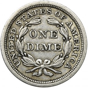 USA, 1 Dime 1845