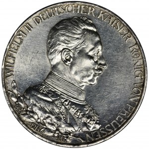 Germany, Prussia, Wilhelm II, 3 Mark Berlin 1913 A