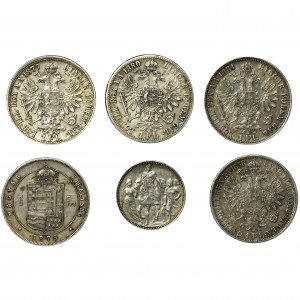 Set, Austria and Hungary (6 pcs.)