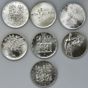 Set, Czech Republic, Commemorative coins (7 pcs.)