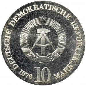 Germany, DDR, 10 Mark Berlin 1976 - Weber