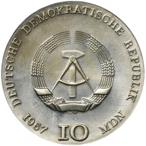 Germany, DDR, 10 Mark Berlin 1967 - Kollwitz