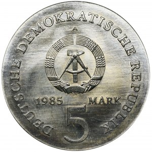 Germany, DDR, 5 Mark 1985 - Neuber