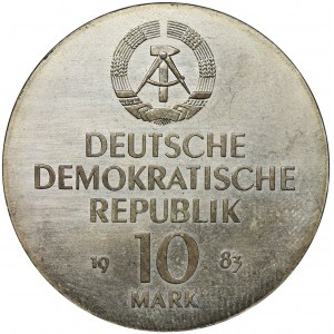 Germany, DDR, 10 Mark Berlin 1983 - Wagner