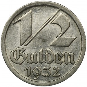 Free City of Danzig, 1/2 gulden 1932