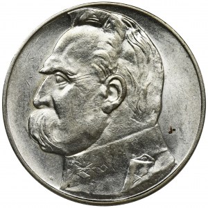 Piłsudski, 10 złotych 1937 - ŁADNY