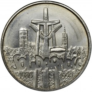 100.000 złotych 1990 Solidarność - TYP A