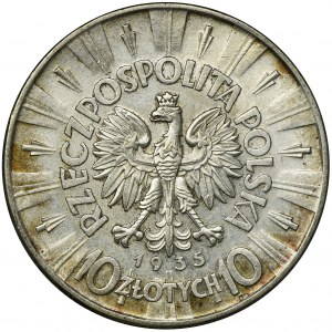 Piłsudski, 10 złotych 1935