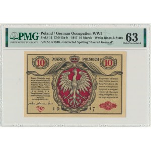 10 marek 1916 Generał biletów - PMG 63