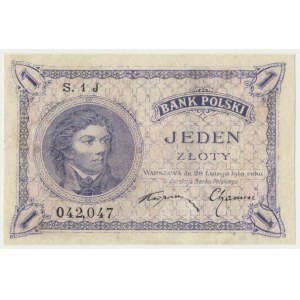 1 złoty 1919 - S.1 J -