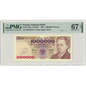 1 milion złotych 1993 - M - PMG 67 EPQ