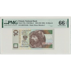 10 złotych 1994 - JH - PMG 66 EPQ