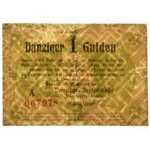 Danzig 1 Gulden 1923 October - PMG 40