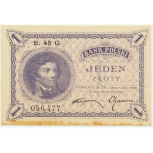 1 złoty 1919 - S.45 G -
