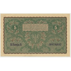 5 marek 1919 - II Serja S -