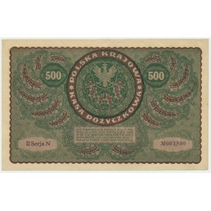 500 marek 1919 - II Serja N -