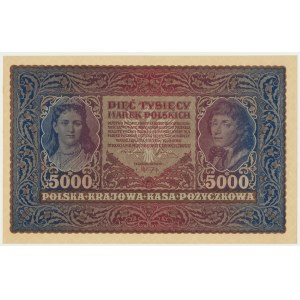 5.000 marek 1919 - II Serja AH -